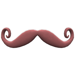 Curly Mustache