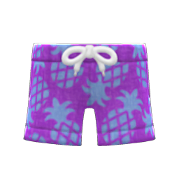 Pineapple Aloha Shorts