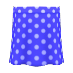 Long Polka Skirt