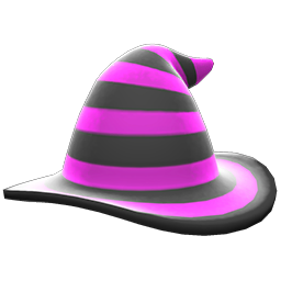 Mage's Striped Hat