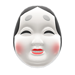 Okame Mask