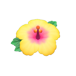 Hibiscus Hairpin