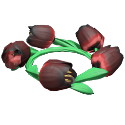 Dark Tulip Crown