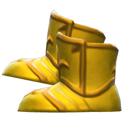 Gold-Armor Shoes