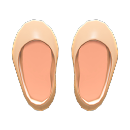 Vinyl Round-Toed Pumps