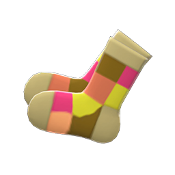Color-Blocked Socks