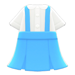 Skirt With Suspenders