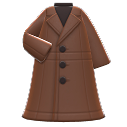 Long Pleather Coat