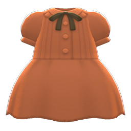 Pintuck-Pleated Dress