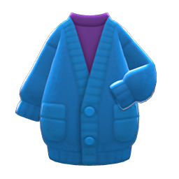 Long Chenille Cardigan