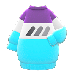 Oversized-Sweats Dress