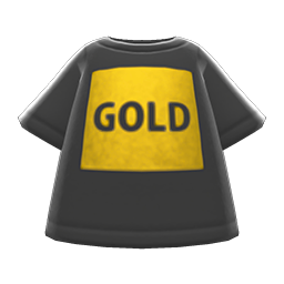 Gold-Print Tee