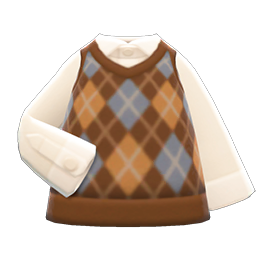 Argyle Vest
