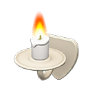 Wall-Mounted Candle