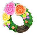 Fancy Rose Wreath