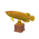 Golden Arowana Model