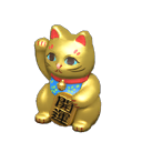 Lucky Gold Cat