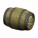 Sideways Pirate Barrel