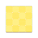 Cute Yellow-Tile Flooring