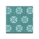 Green Floral Flooring