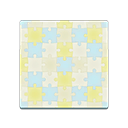 Pastel Puzzle Flooring