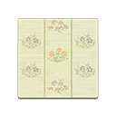 Floral Rush-Mat Flooring