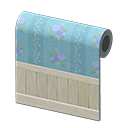 Blue Blossoming Wall