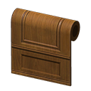 Chocolate Hallway Wall