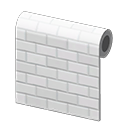White Subway-Tile Wall