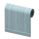 Blue Painted-Wood Wall