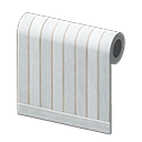 White Painted-Wood Wall