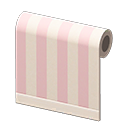 Pink-Striped Wall