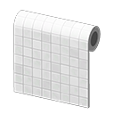 Monochromatic-Tile Wall