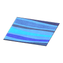 Blue Wavy Rug