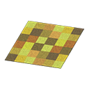 Yellow Blocks Rug