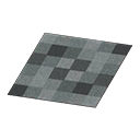 Black Blocks Rug