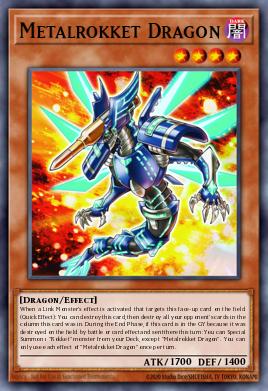 Metalrokket Dragon