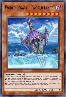 World Legacy - "World Lance"