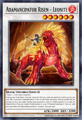 Adamancipator Risen - Leonite