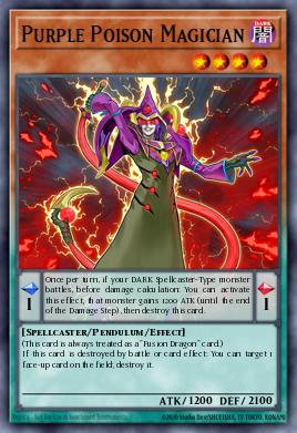 Purple Poison Magician