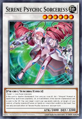 Serene Psychic Sorceress