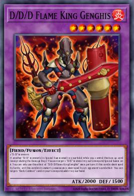 D/D/D Flame King Genghis