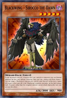 Blackwing - Sirocco the Dawn
