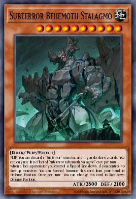 Subterror Behemoth Stalagmo