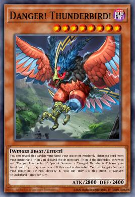 Danger! Thunderbird!